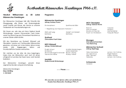 FestbankettM&auml;nnerchor Krenkingen 1966 e.V.