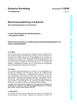 Drucksache 18/7561 - DIP des Bundestages