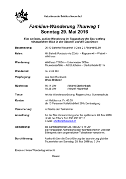 Programm - Naturfreunde Neuenhof