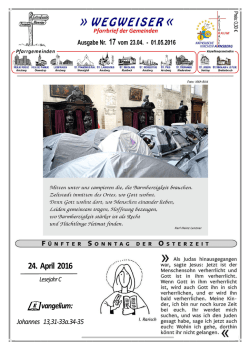 Pfarrbrief - Pastoraler Raum Arnsberg