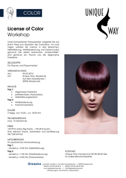 License of Color