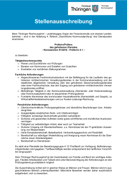 RS - Prüfer 4.1 - Thüringer Rechnungshof