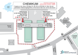 H&ouml;rs&auml;le Chemikum Lageplan