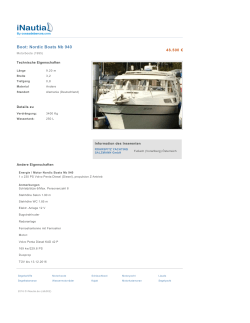 Boot: Nordic Boats Nb 940