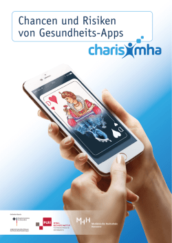 Chancen und Risiken von Gesundheits-Apps