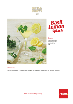 Basil Lemon