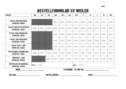 Erima Kollektion Bestellformular