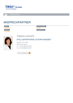 ansprechpartner