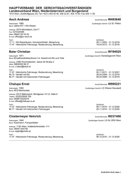 Druckansicht - Hauptverband