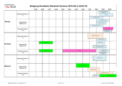 Rundbahn - Leistungszentrum Bern/Magglingen