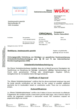 Wiener Gebietskrankenkasse