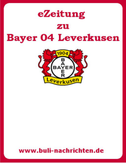 Bayer 04 Leverkusen - eZeitung von buli