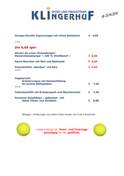 Die 6,66 iger