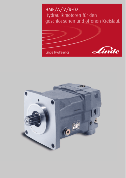 HMF/A/V/R/02. Hydraulikmotoren f&uuml;r den offenen