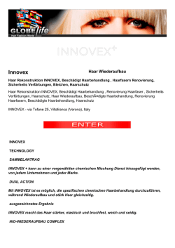 Haar Rekonstruktion INNOVEX, Besch&auml;digt