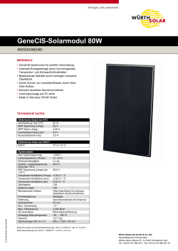 Datenblatt WSG0036E0