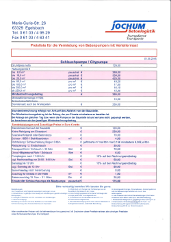 Page 1 – Marie-Curie-Str. 26 63329 Egelsbach JOCHUM Tel. 0 61