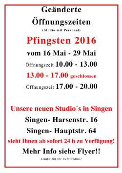Öffnungszeiten Pfingsten 2016, Layout 1