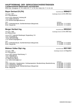 Druckansicht - Hauptverband