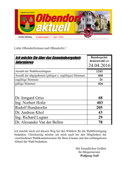 Gemeindeergebnis
