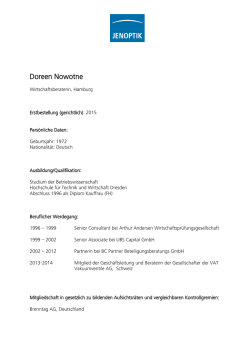 Doreen Nowotne