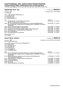 Druckansicht - Hauptverband