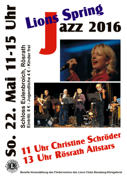 Plakat Jazz 2016.cdr - Christine Schröder