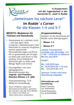 Informationsmaterial zum