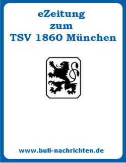 TSV 1860 München - eZeitung von buli