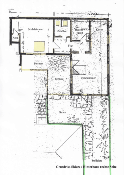 Grundriss-Skizze / interhaus rechte