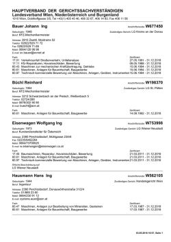 Druckansicht - Hauptverband