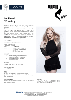 Be Blond! - imsalon.de