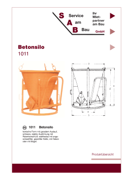 Betonsilo 1011