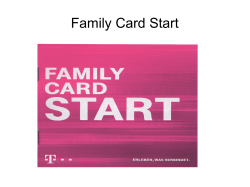 Family Card Start - Telekom hilft Community