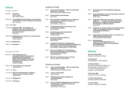 2. Göttinger Symposium Traumtherapie
