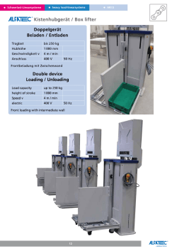 Datasheet Double device