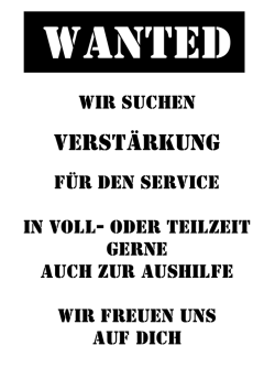 Verst&auml;rkung