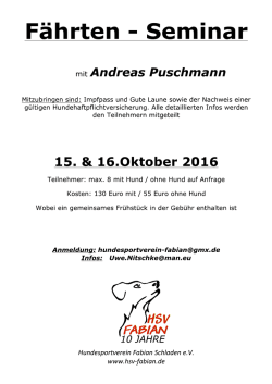 Infos - HSV
