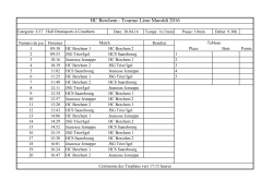 HC Berchem - Tournoi Léon Maroldt 2016