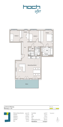 7,80 m² Wohnfläche 120,84 m² Wohnen/Essen/K