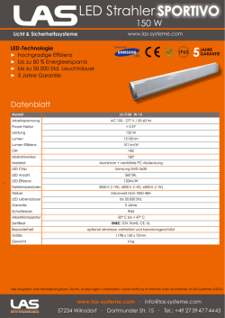 LED Strahler SPORTIVO - LAS