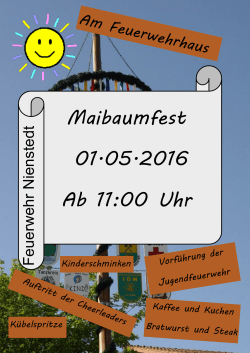 Maibaumfest 01.05.2016 Ab 11:00 Uhr