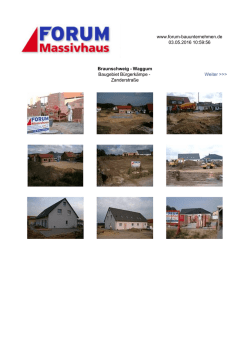 Druckversion - FORUM Massivhaus