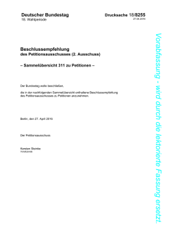 18/8255  - DIP - Deutscher Bundestag