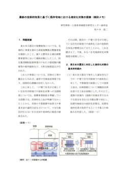 検討メモ - 民間都市開発推進機構
