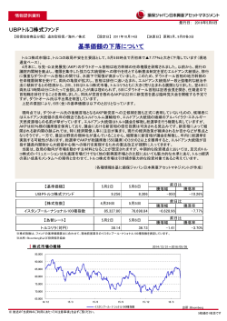 UBPトルコ株式ファンド - 損保ジャパン日本興亜アセットマネジメント