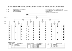第36回道新杯争奪苫小牧支部軟式野球大会兼第40回苫小牧支部軟式