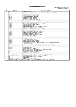 平成28年6月の行事 【5月2日更新】（PDF：60.9KB）