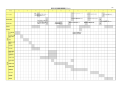 （別紙2）年間スケジュール（PDF：39.6KB）