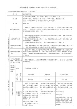 鹿折地区計画（計画書）(PDF文書)